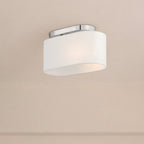 Midtown 1 Light Semi Flush