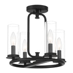 Hudson Heights 4 Light Pendant Convertible