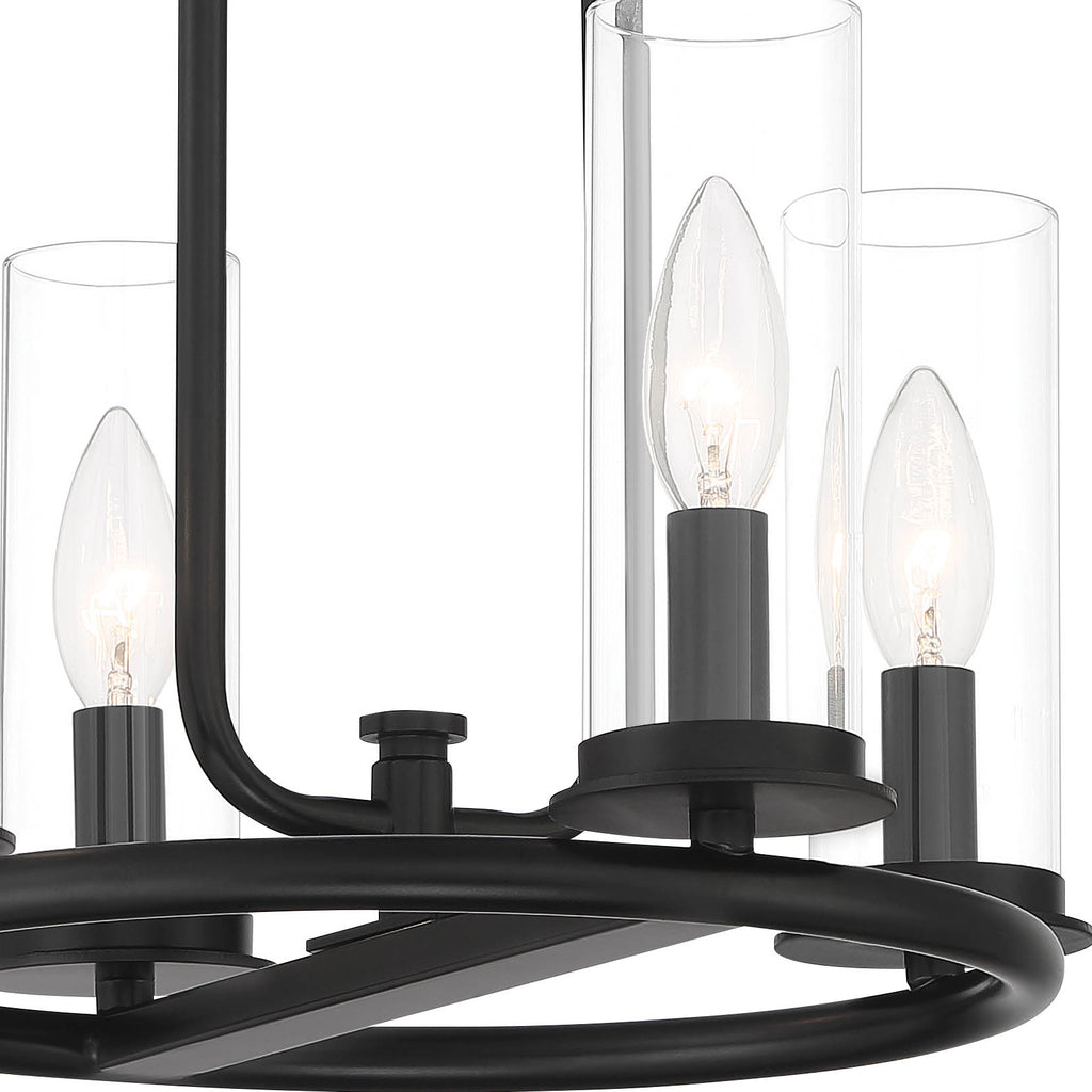 Hudson Heights 4 Light Pendant Convertible