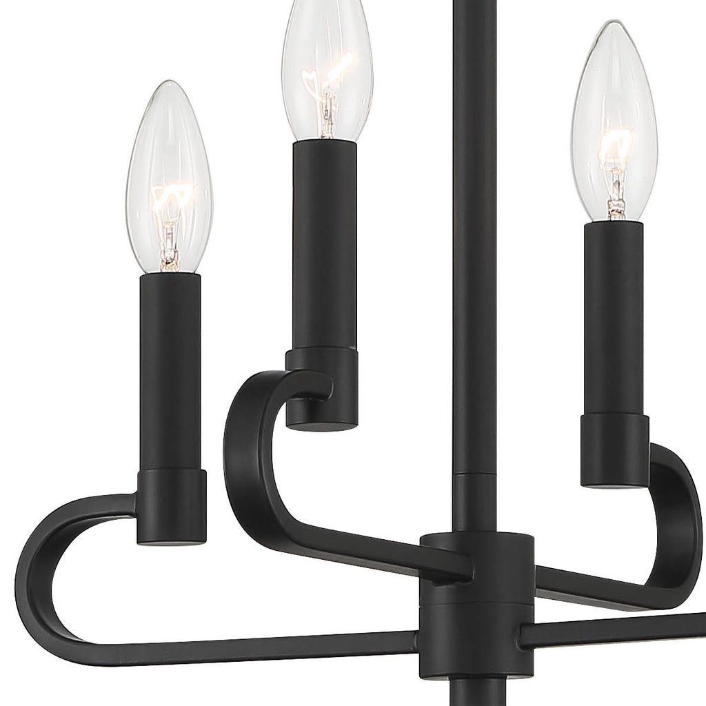 Summit 4 Light Chandelier Convertible