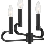 Summit 4 Light Chandelier Convertible