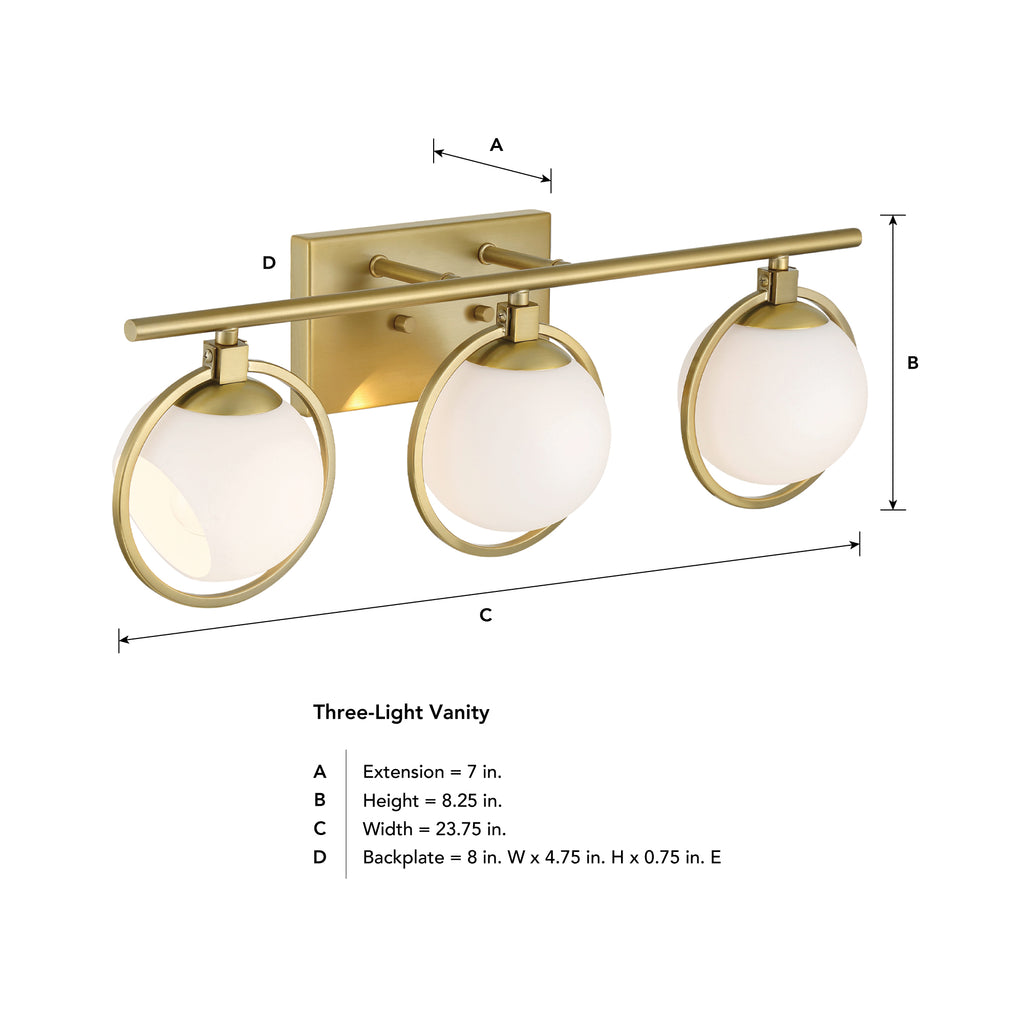 Teatro 3 Light Vanity