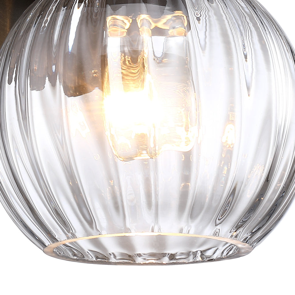 Fernwood 13 in. 1-Light Black Outdoor Hardwired Wall Light Lantern Porch Sconce No Bulbs Included