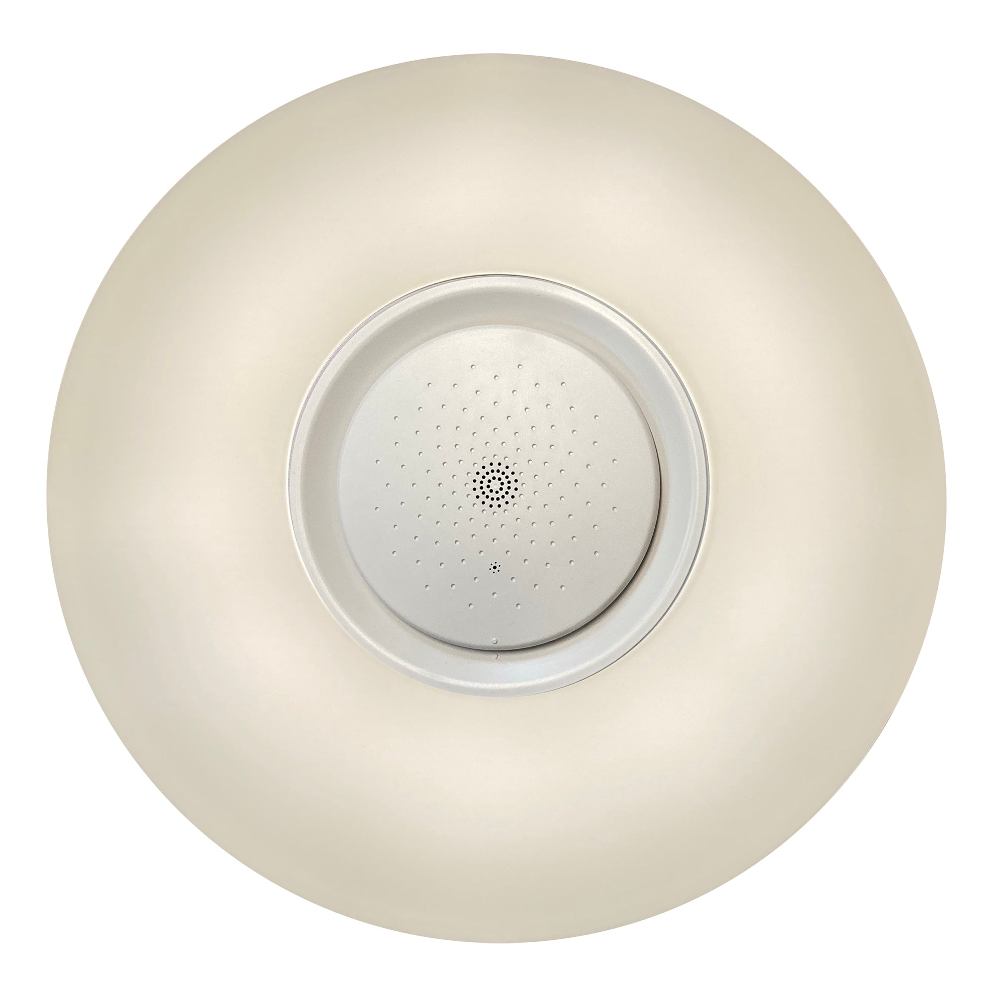 15 in. Adonis White Voice Control Selectable CCT LED Round Ceiling Light Flush Mount
