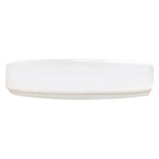 15 in. Adonis White Voice Control Selectable CCT LED Round Ceiling Light Flush Mount