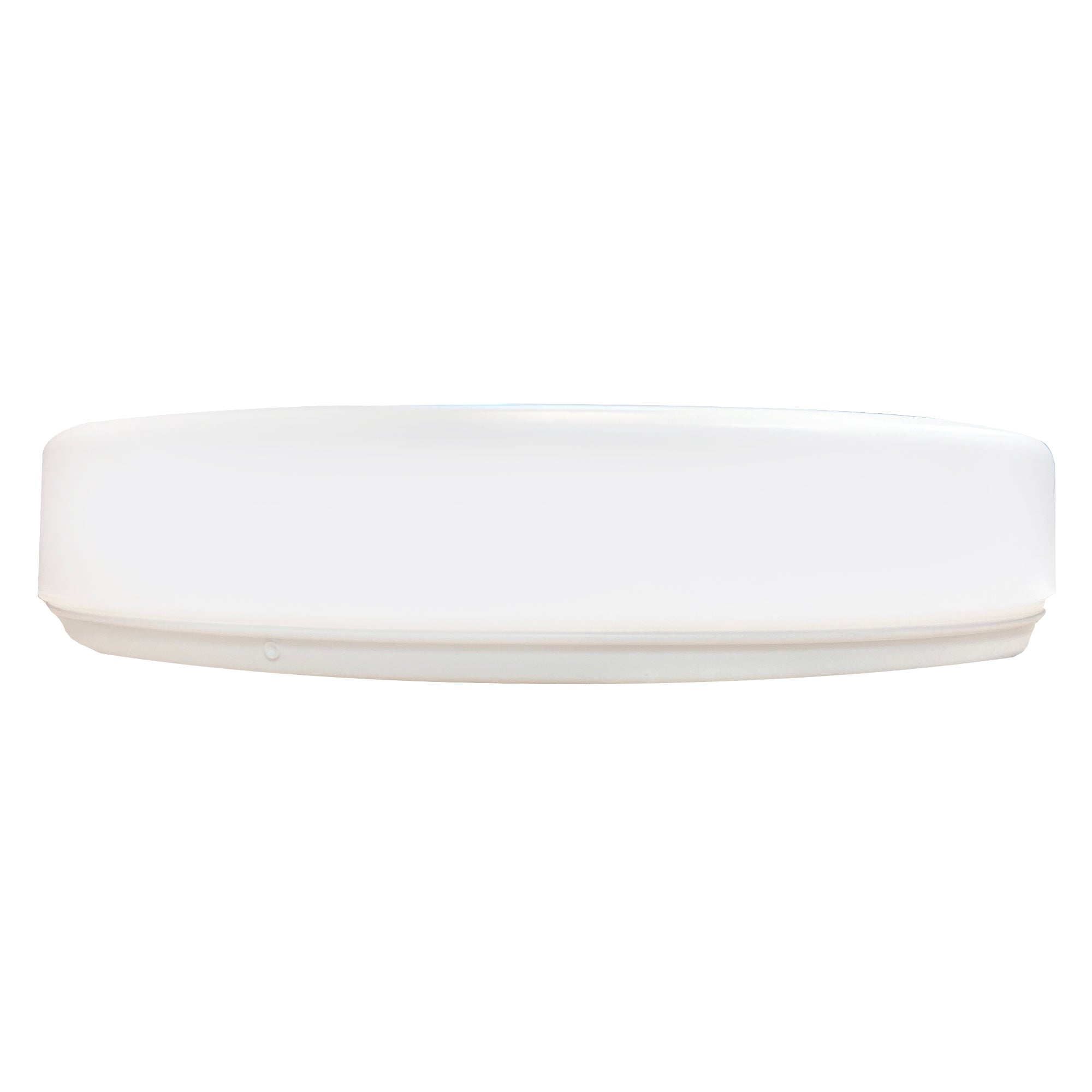 15 in. Adonis White Voice Control Selectable CCT LED Round Ceiling Light Flush Mount