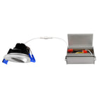 3 in. White 4000K Canless Remodel Directional Gimbal Integrated LED Recessed Light Kit