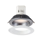 Easy Up Integrated LED 6 in. Airtight Dimmable Canless Recessed Light Kit with J-Box and Magnetic White Trim