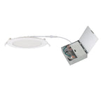 6 in. Round 800 Lumens Selectable CCT Integrated LED Canless Slim Panel Light