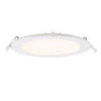 6 in. Round 800 Lumens Selectable CCT Integrated LED Canless Slim Panel Light