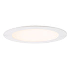 6 in. Round 800 Lumens Selectable CCT Integrated LED Canless Slim Panel Light