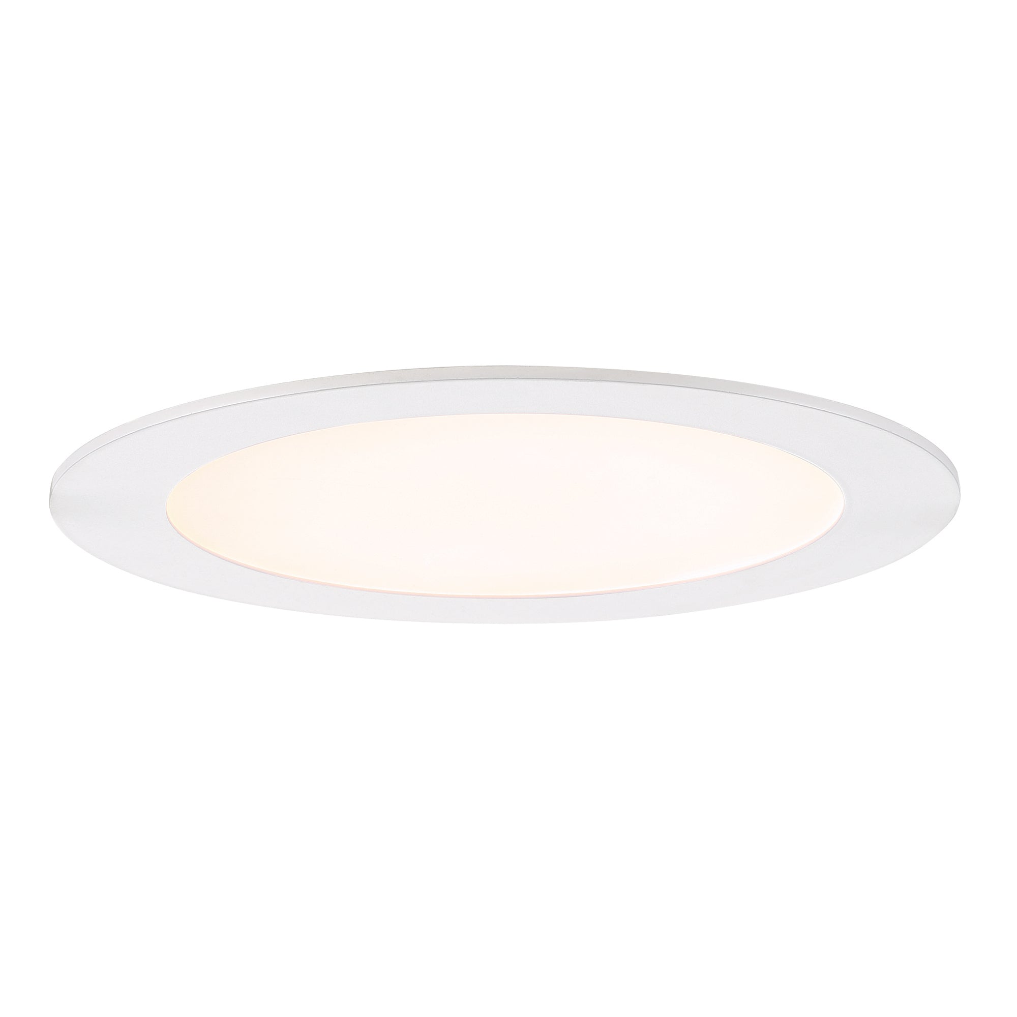 6 in. Round 800 Lumens Selectable CCT Integrated LED Canless Slim Panel Light