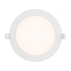 6 in. Round 800 Lumens Selectable CCT Integrated LED Canless Slim Panel Light