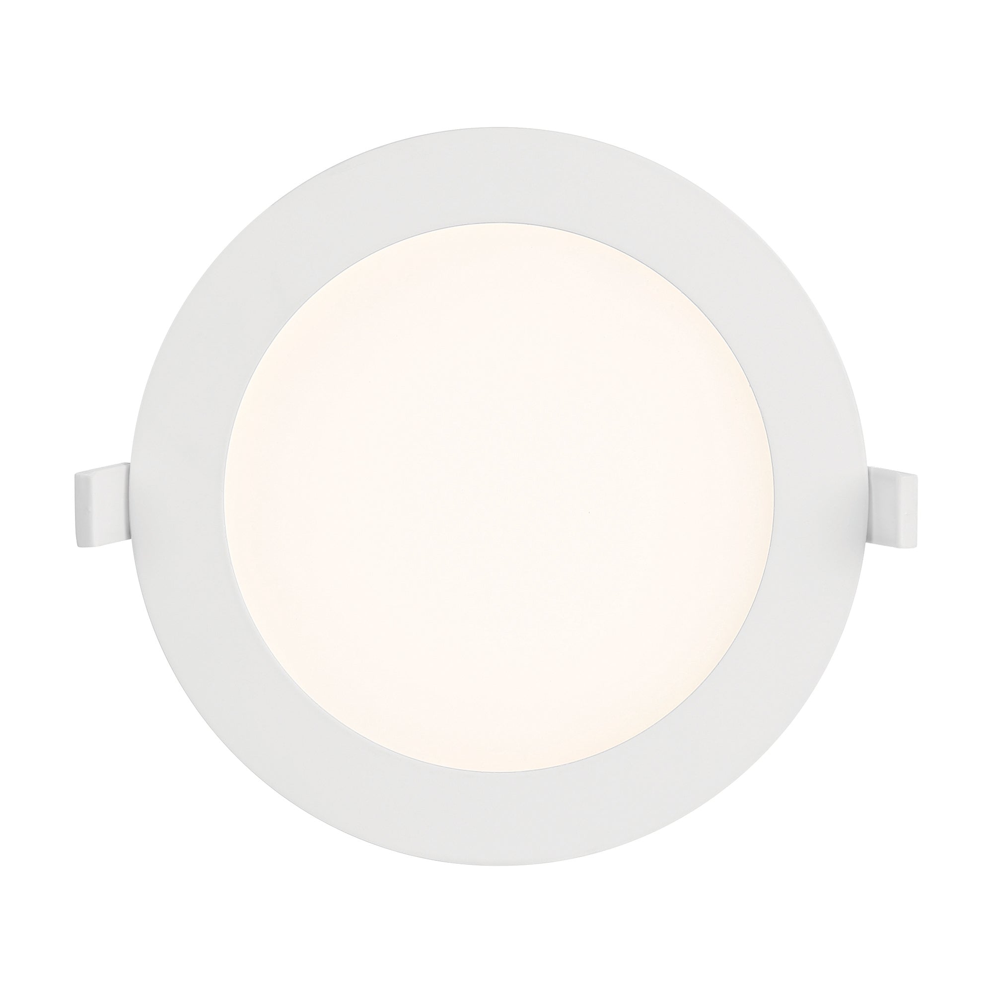 6 in. Round 800 Lumens Selectable CCT Integrated LED Canless Slim Panel Light