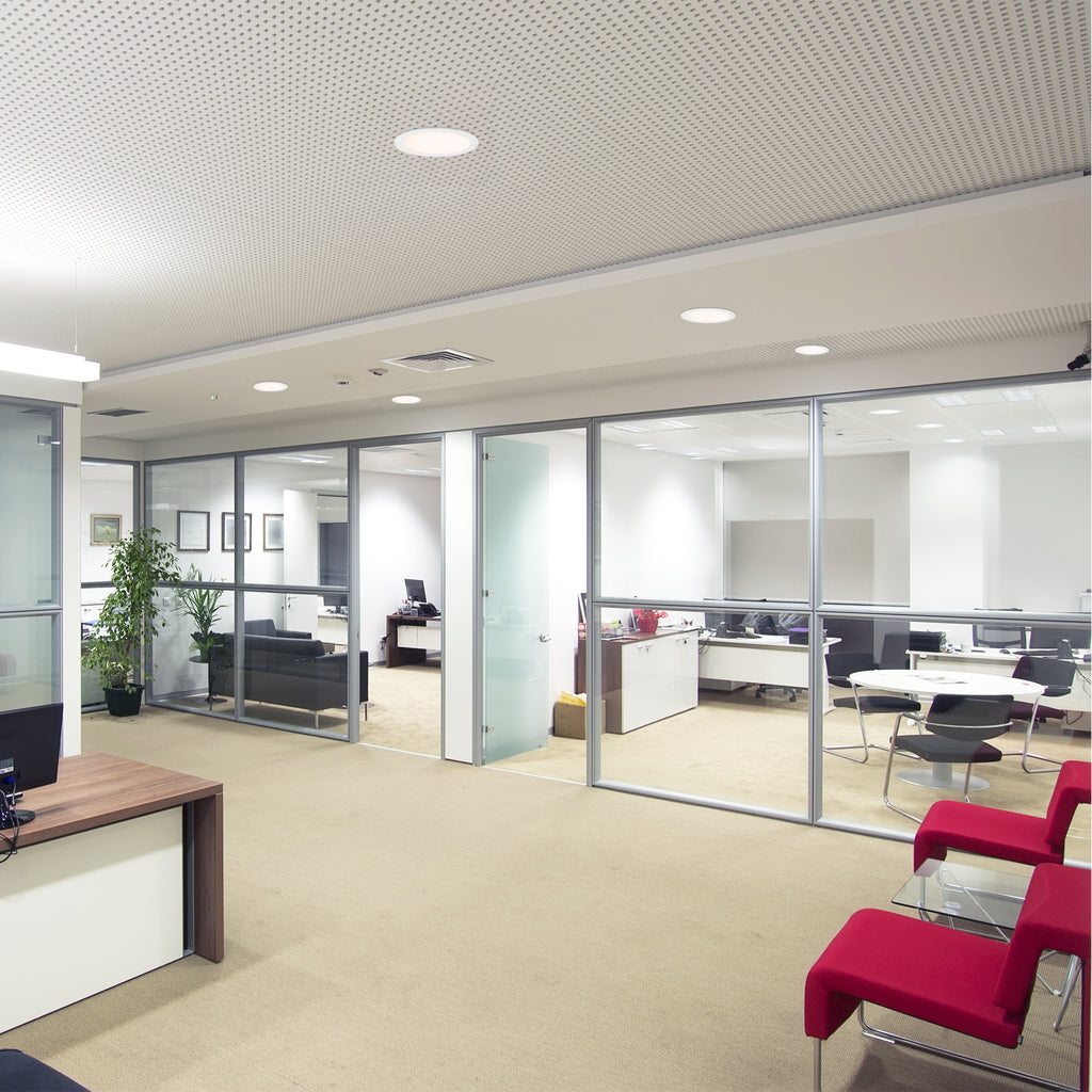 6 in./8 in. Round Integrated LED Canless Slim Panel Light, 5000K
