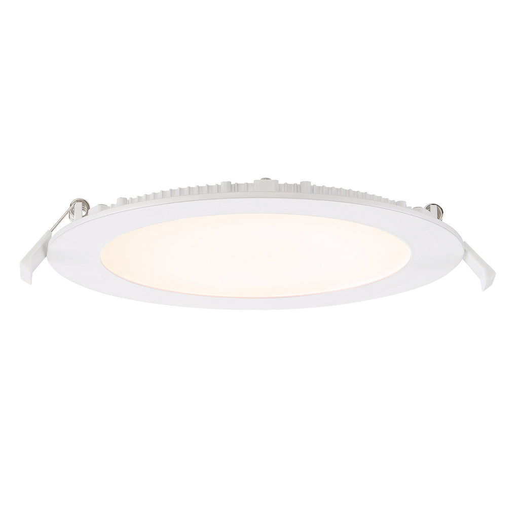 6 in./8 in. Round Integrated LED Canless Slim Panel Light, 5000K