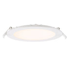 6 in./8 in. Round Integrated LED Canless Slim Panel Light, 5000K