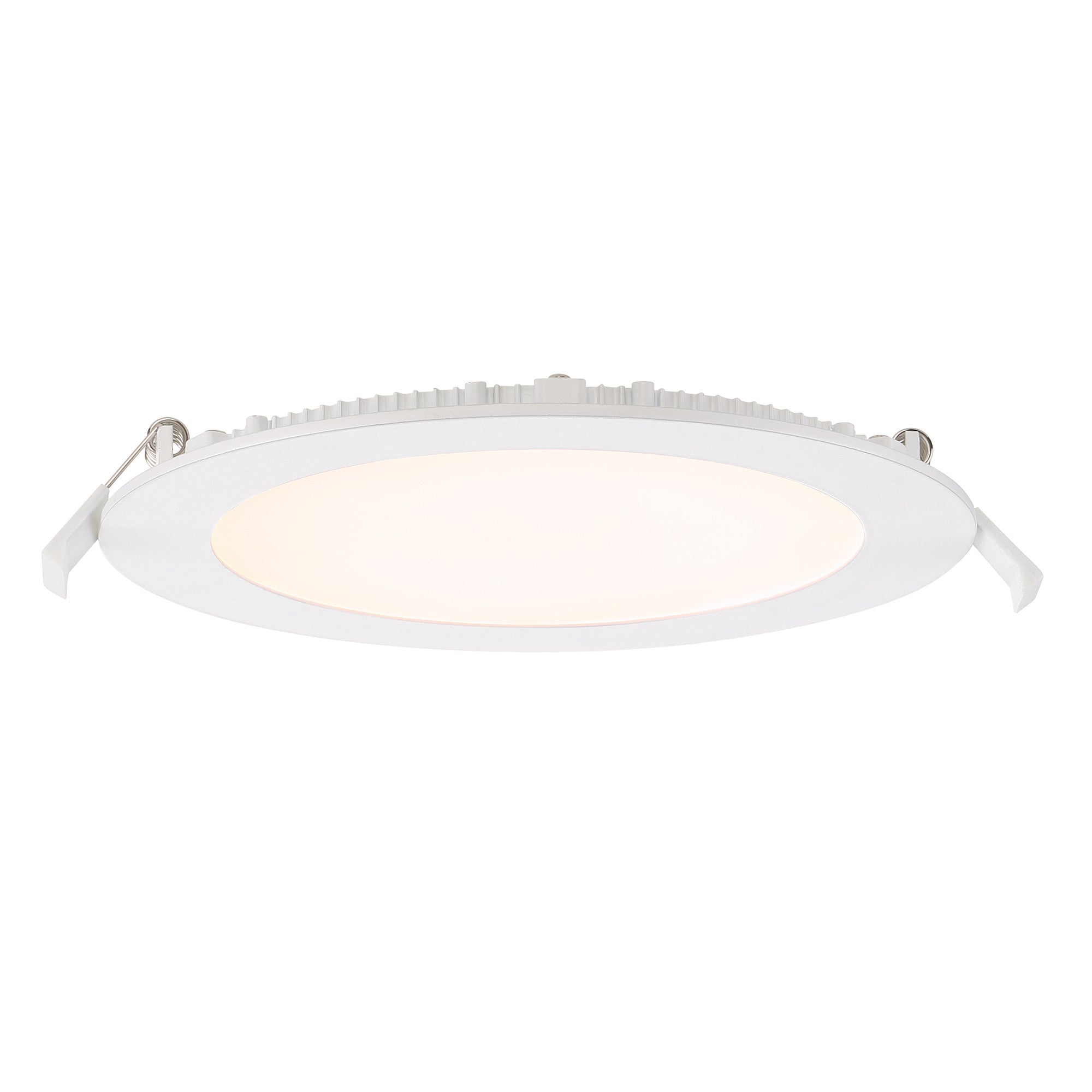 6 in./8 in. Round Integrated LED Canless Slim Panel Light, 5000K