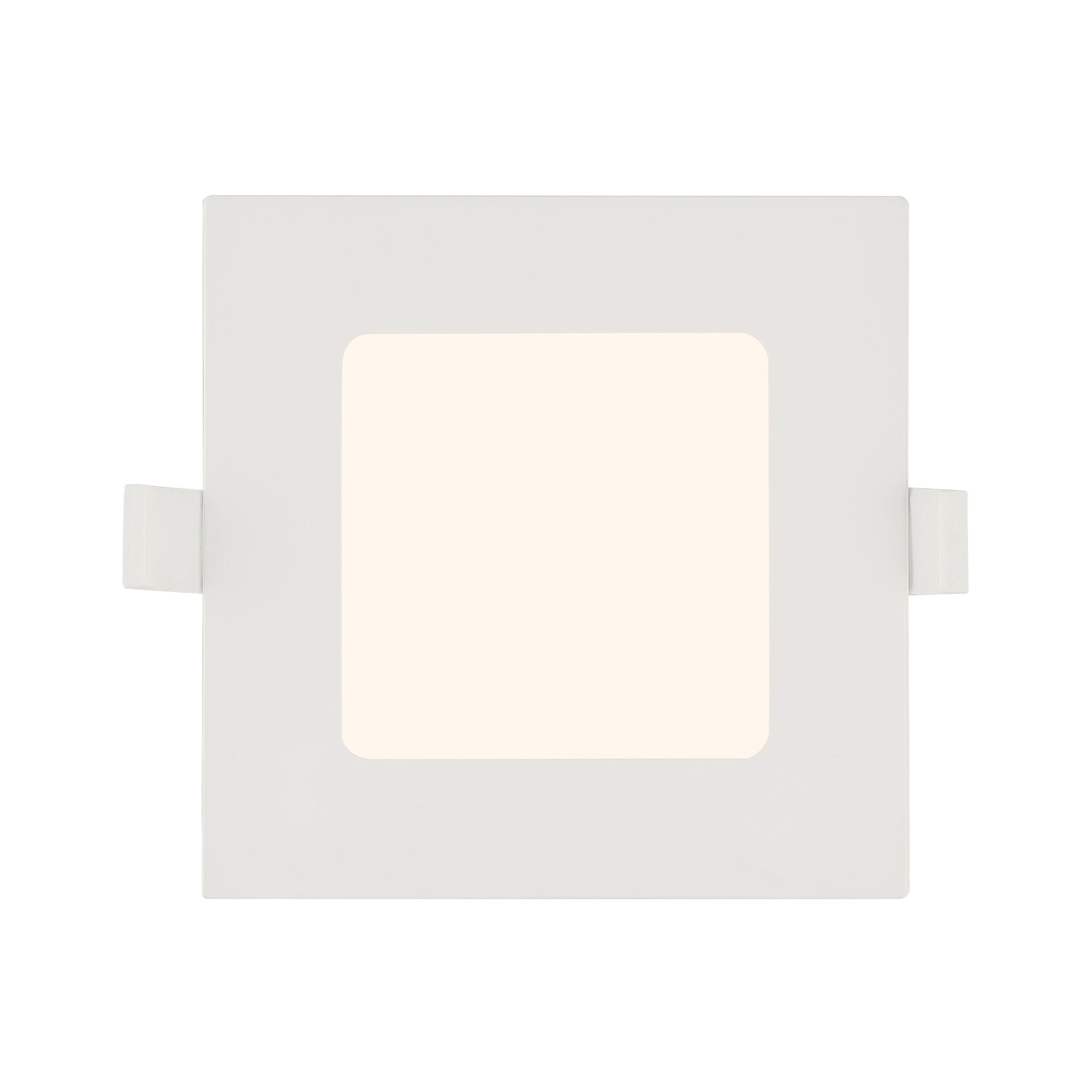 6 in. Square 800 Lumens Selectable CCT Integrated LED Canless Slim Panel Light