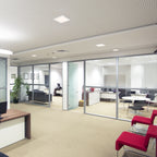 6 in. Square 900 Lumens Integrated LED Canless Slim Panel Light, 5000K