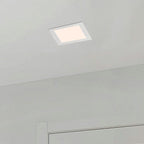 6 in. Square 900 Lumens Integrated LED Canless Slim Panel Light, 5000K