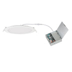 6 in./8 in. Round Integrated LED Canless Slim Panel Light, 5000K