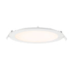 6 in./8 in. Round Integrated LED Canless Slim Panel Light, 5000K