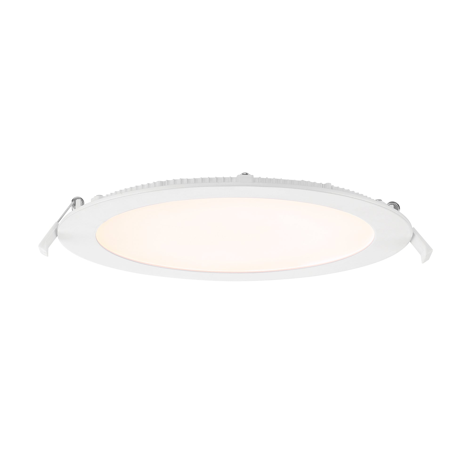 6 in./8 in. Round Integrated LED Canless Slim Panel Light, 5000K