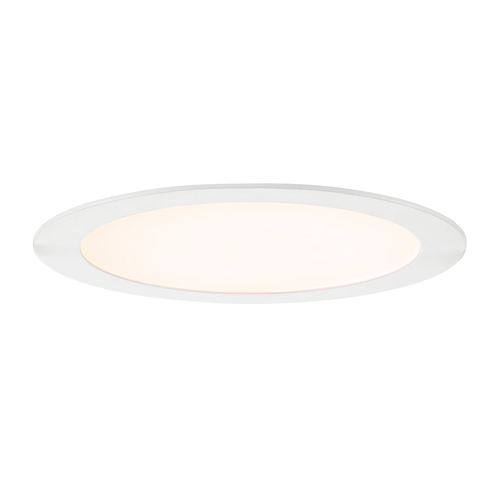 6 in./8 in. Round Integrated LED Canless Slim Panel Light, 5000K