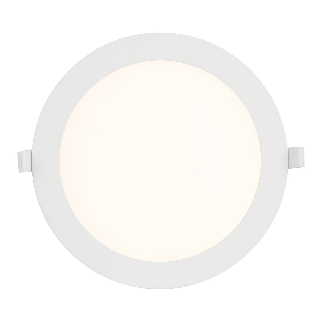 6 in./8 in. Round Integrated LED Canless Slim Panel Light, 5000K