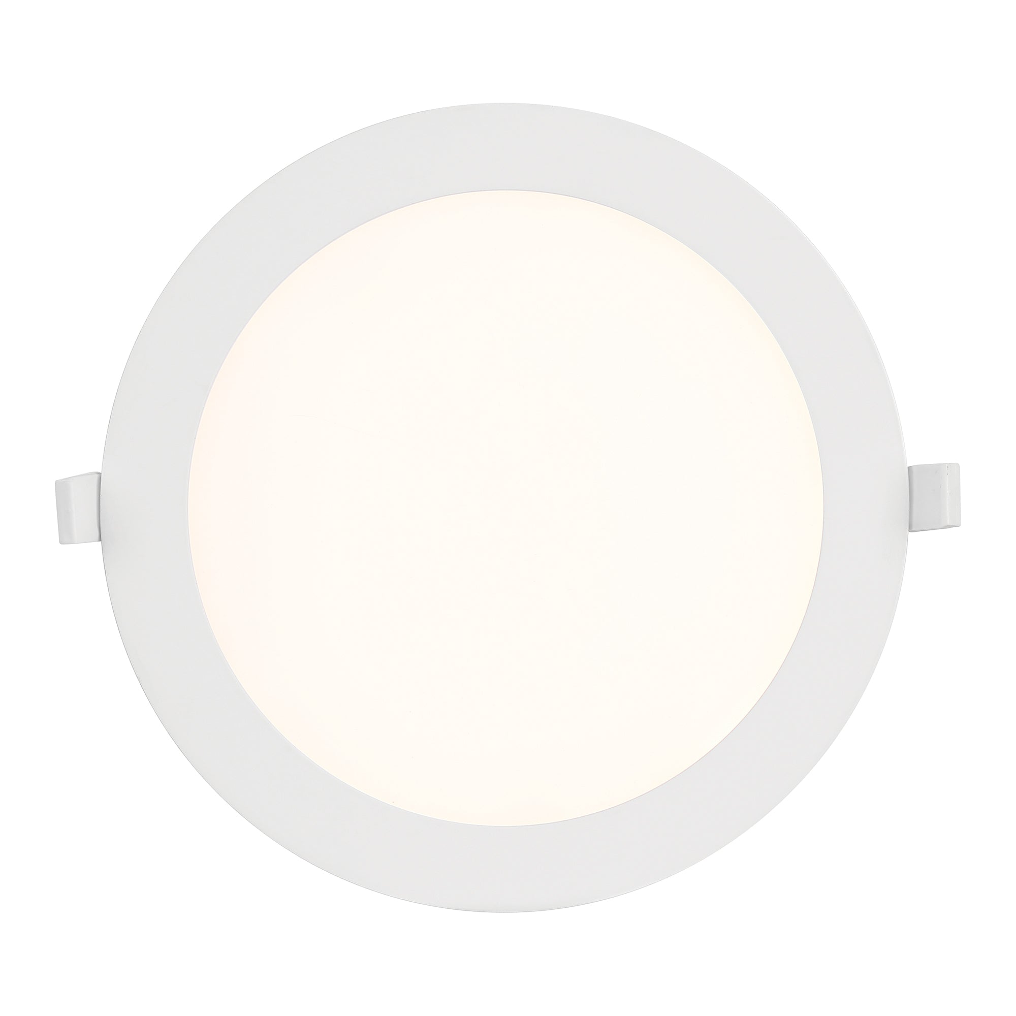 6 in./8 in. Round Integrated LED Canless Slim Panel Light, 5000K