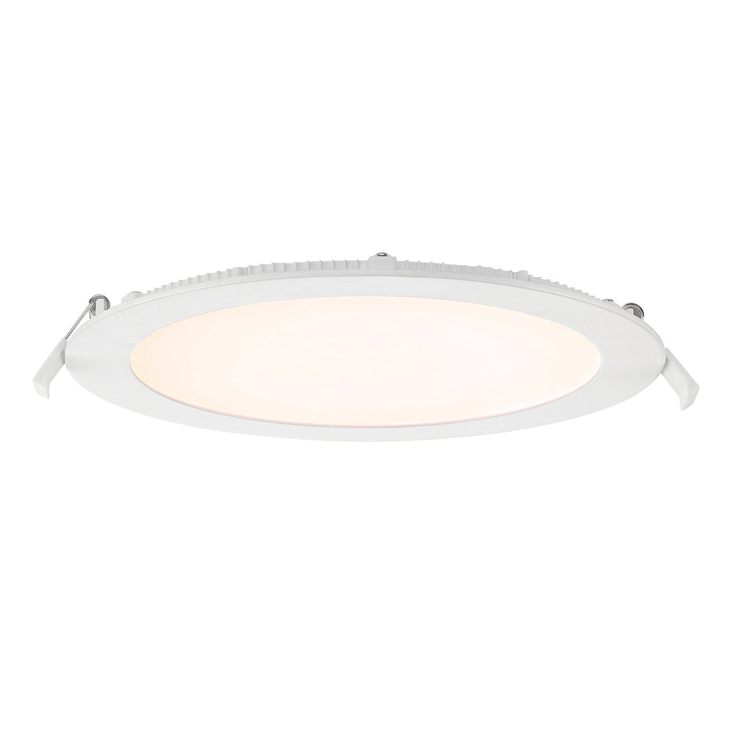 6 in./8 in. Round Integrated LED Canless Slim Panel Light, 5000K