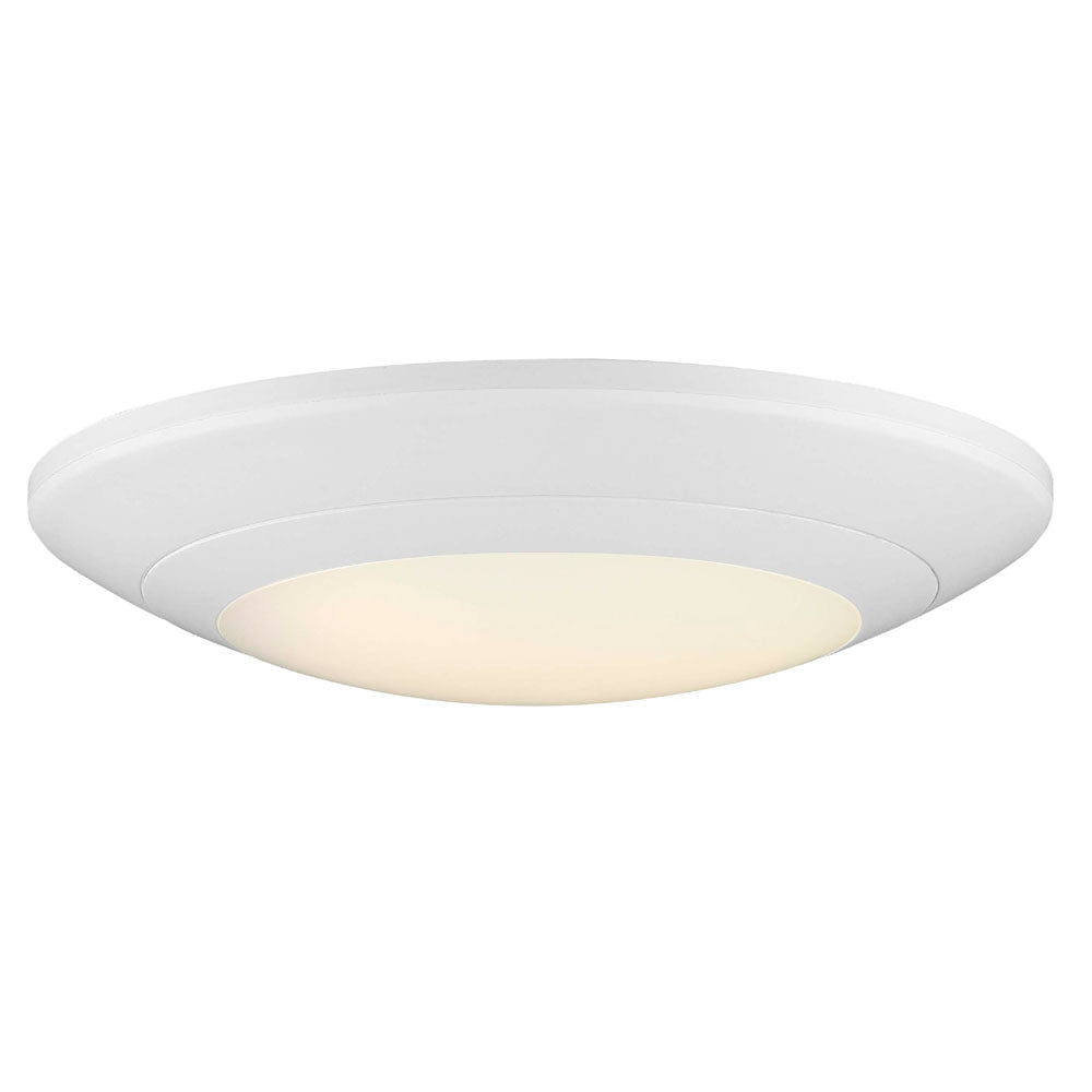 6 in. Integrated LED White Round Recessed Light Trim 760 Lumens 2700K
