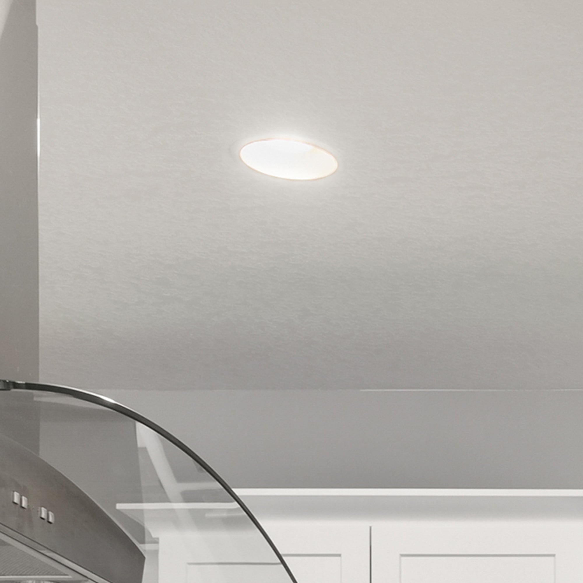 5 in. and 6 in. Integrated LED Airtight Dimmable White Recessed Light Trim 5000K