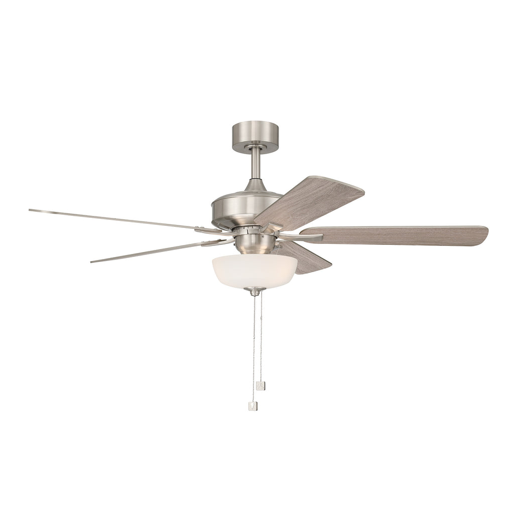 Gallant II 52 in. Indoor/Covered Outdoor Transitional Ceiling Fan with (3) 3000K LED Bulbs Included