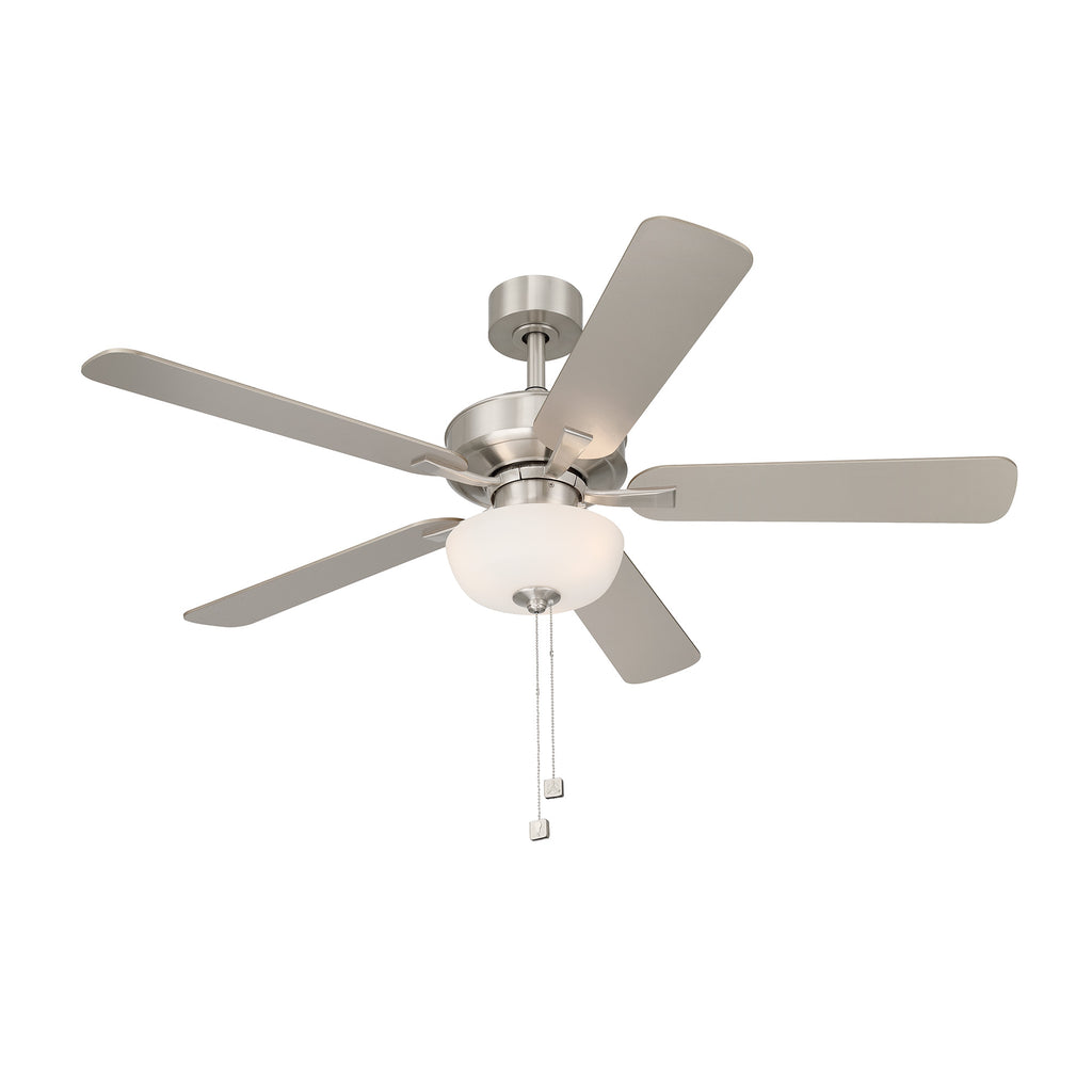 Gallant II 52 in. Indoor/Covered Outdoor Transitional Ceiling Fan with (3) 3000K LED Bulbs Included