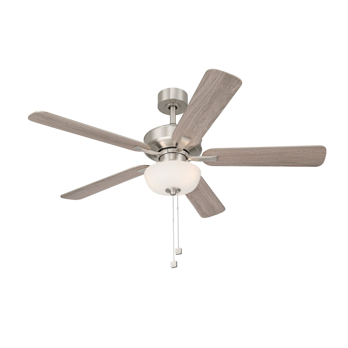Gallant II 52 in. Indoor/Covered Outdoor Transitional Ceiling Fan with (3) 3000K LED Bulbs Included