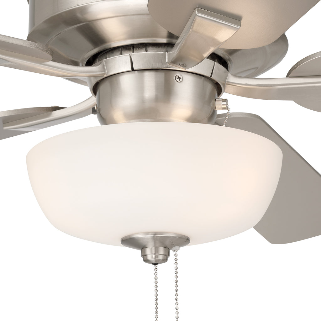 Gallant II 52 in. Indoor/Covered Outdoor Transitional Ceiling Fan with (3) 3000K LED Bulbs Included
