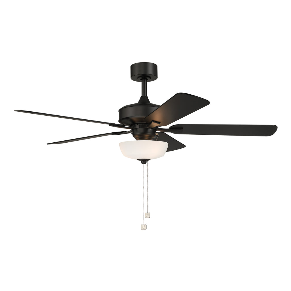 Gallant II 52 in. Indoor/Covered Outdoor Transitional Ceiling Fan with (3) 3000K LED Bulbs Included