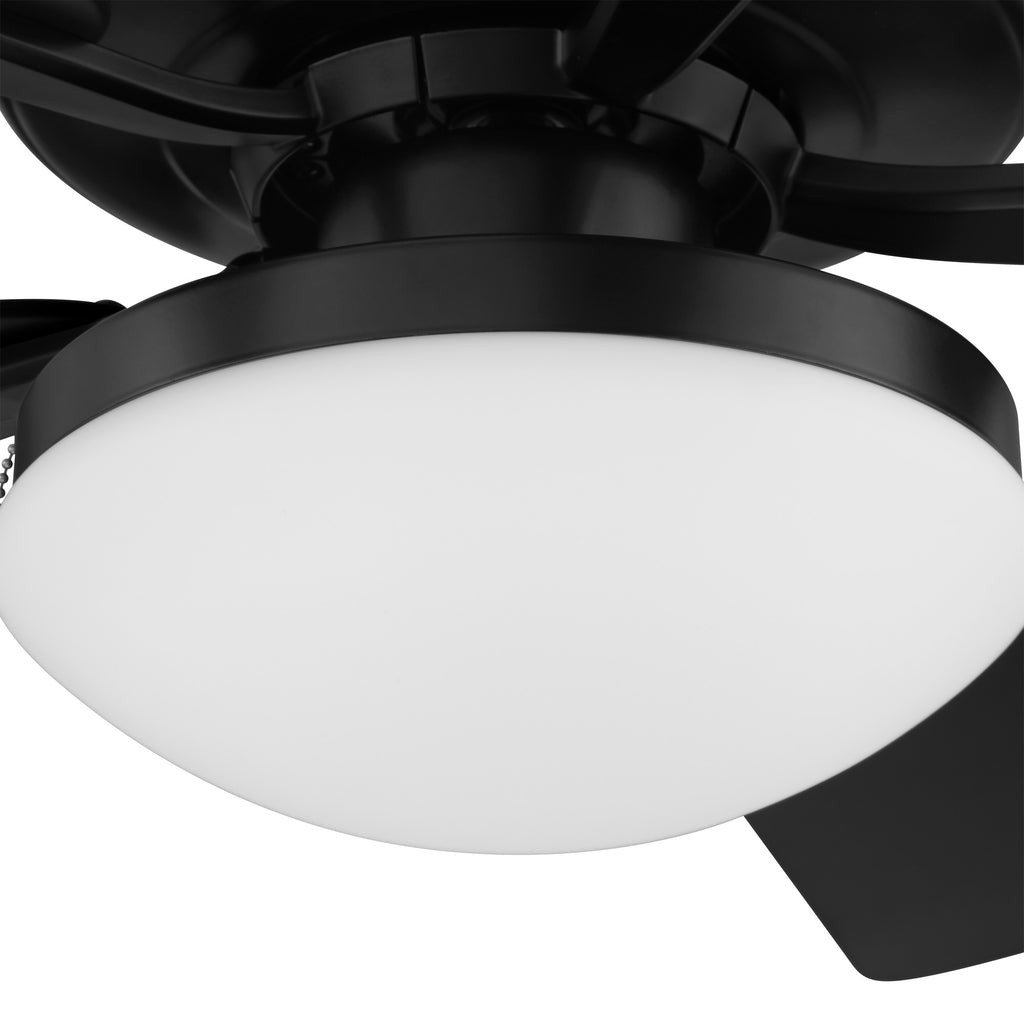 Outllant 52 in. Outdoor Transitional Ceiling Fan with Included 3000K LED Bulbs, Pull Chain Control