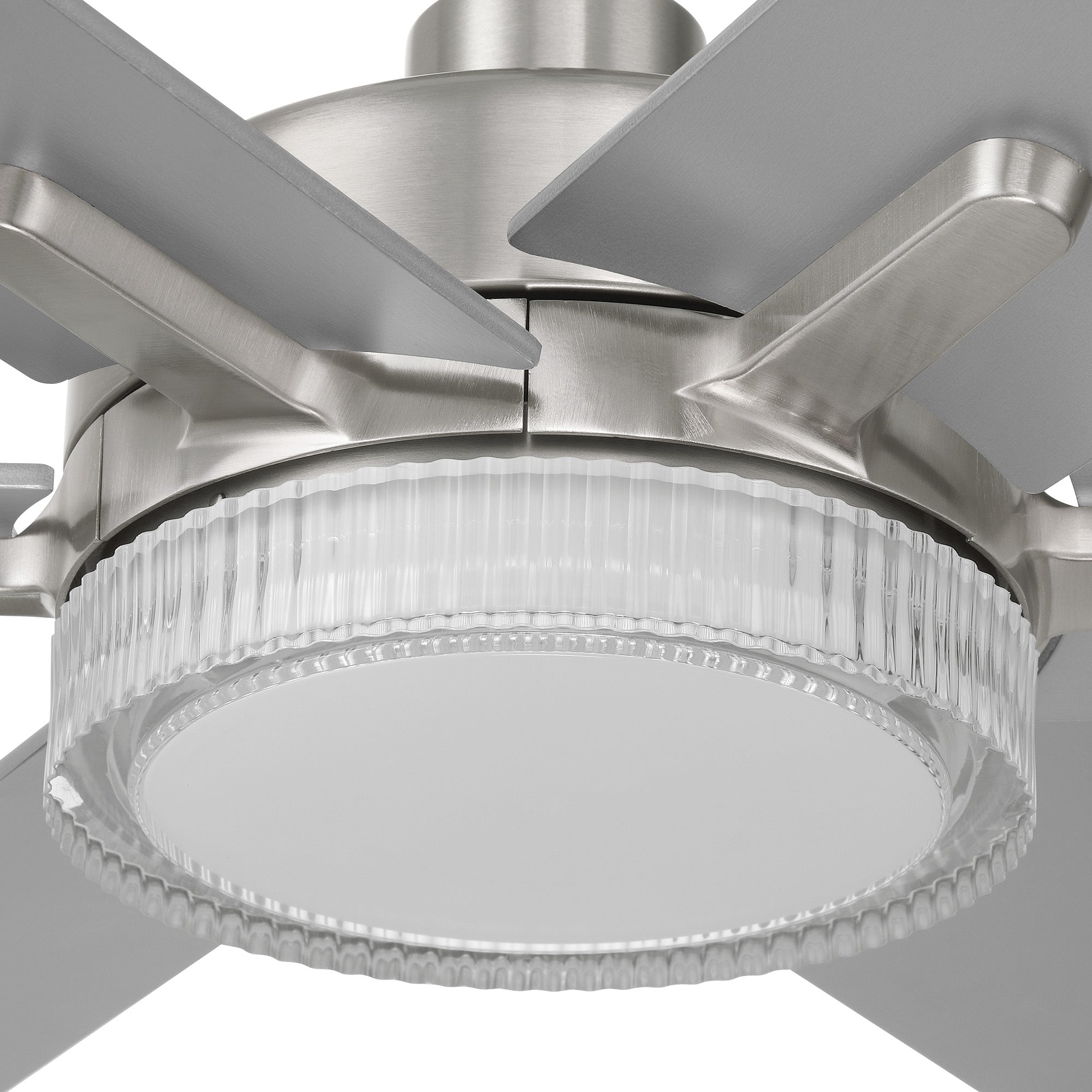 Chillion 60 in. Indoor/Covered Outdoor LED Ceiling Fan with 5 CCT and 7 RGB Selections, Remote Included