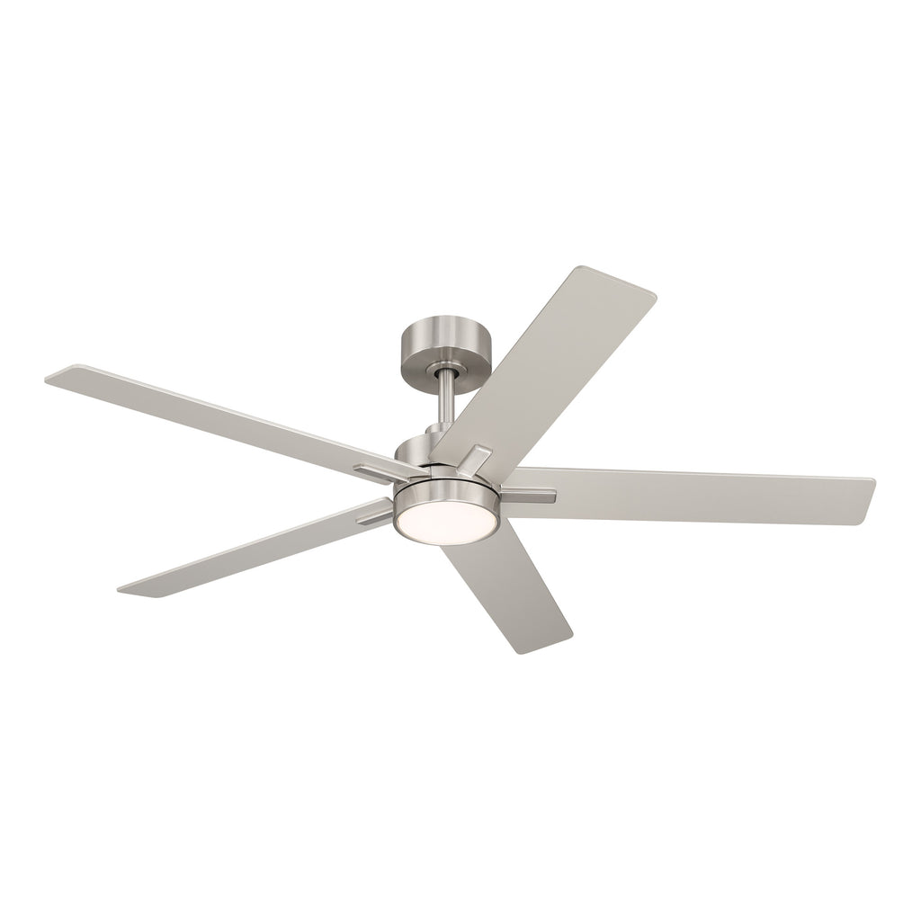 Cory 52 in. Indoor/Covered Outdoor Modern Ceiling Fan with Integrated 3000K LED w/ Remote Control