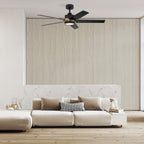 Cassique 52 in. Integrated LED Indoor/Outdoor Selectable CCT Ceiling Fan with Light, Remote Control
