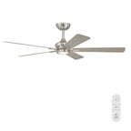 Rossby 52 in. Indoor Transitional Ceiling Fan with Integrated 3000K LED with Remote Control Included