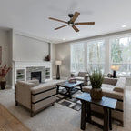 Rossby 52 in. Indoor Transitional Ceiling Fan with Integrated 3000K LED with Remote Control Included