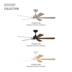 Rossby 52 in. Indoor Transitional Ceiling Fan with Integrated 3000K LED with Remote Control Included