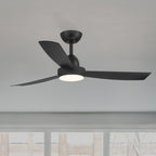 Tempest 48 in. Indoor Modern Ceiling Fan with Integrated LED, Selectable White Light, and Remote Control