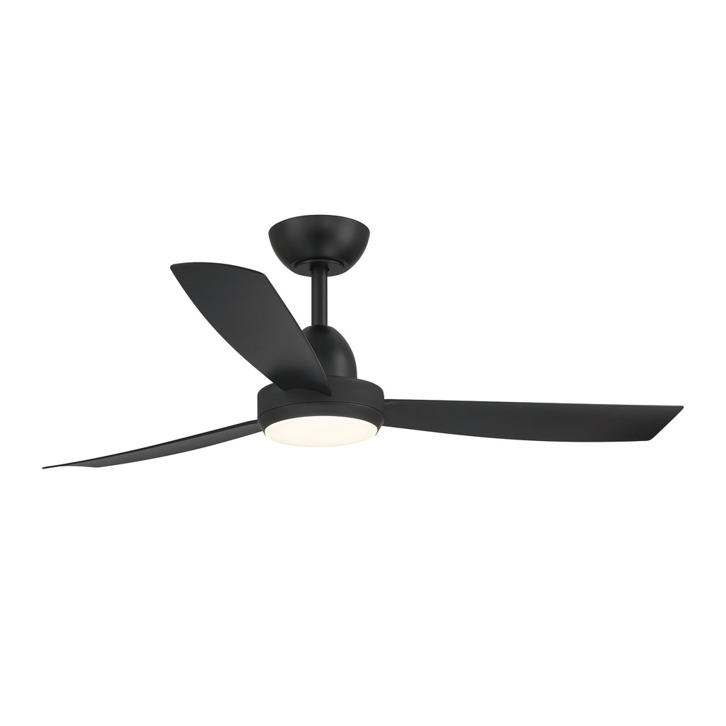 Tempest 48 in. Indoor Modern Ceiling Fan with Integrated LED, Selectable White Light, and Remote Control