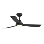 Tempest 48 in. Indoor Modern Ceiling Fan with Integrated LED, Selectable White Light, and Remote Control