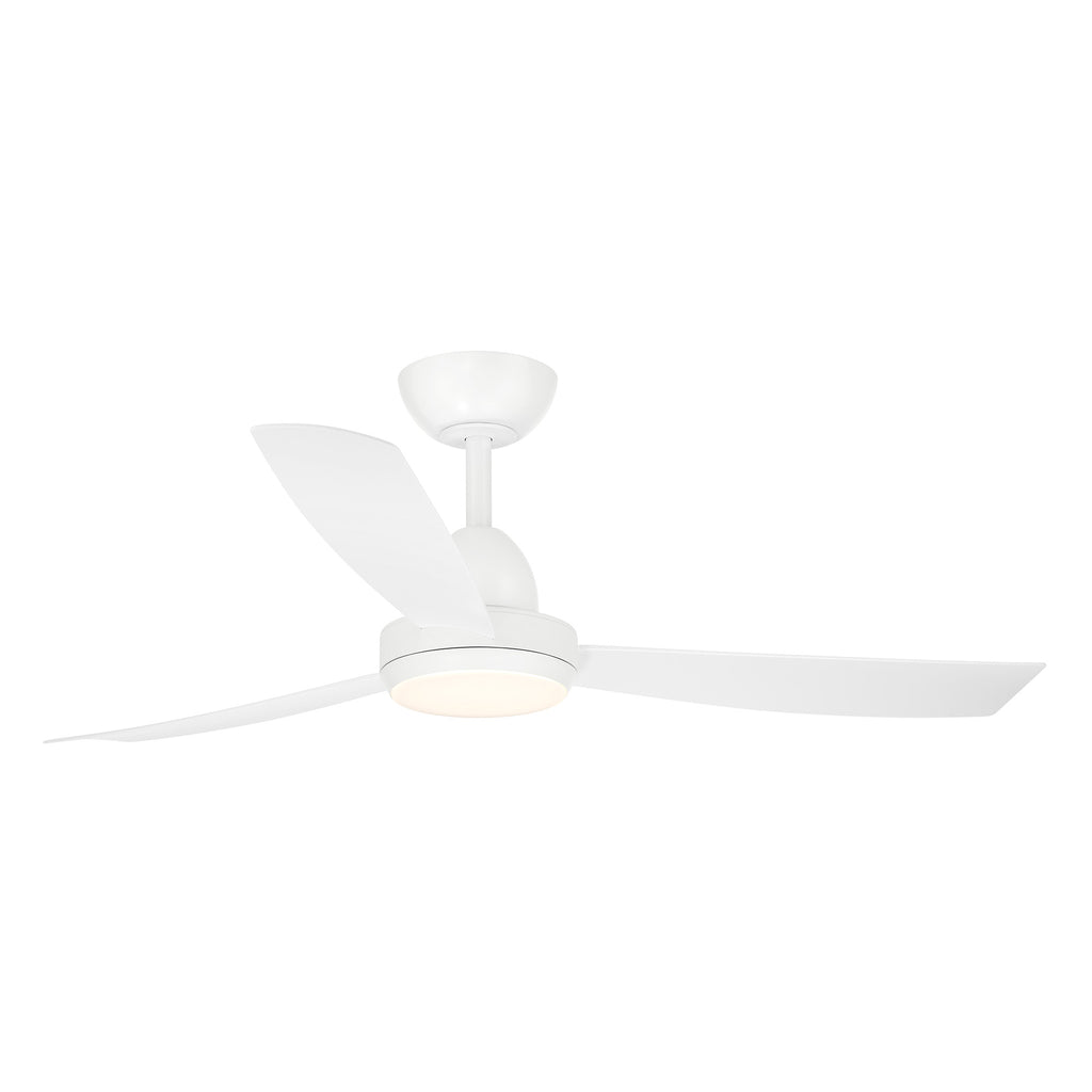 Tempest 48 in. Indoor Modern Ceiling Fan with Integrated LED, Selectable White Light, and Remote Control